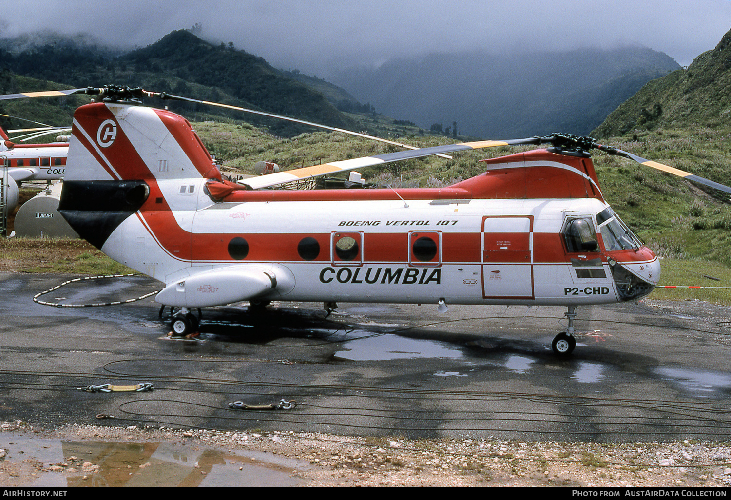 Aircraft Photo of P2-CHD | Boeing Vertol 107-II | Columbia Helicopters | AirHistory.net #489121