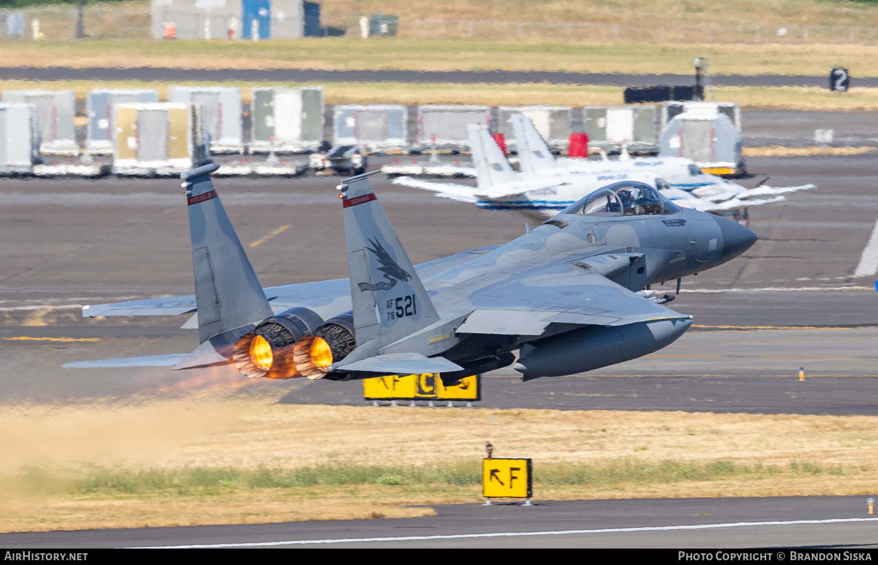 Aircraft Photo of 78-0521 / AF78-521 | McDonnell Douglas F-15C Eagle | USA - Air Force | AirHistory.net #489158