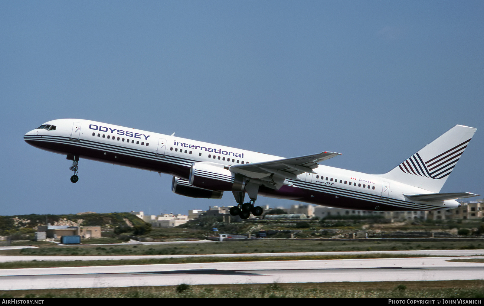 Aircraft Photo of C-GTDL | Boeing 757-28A | Odyssey International | AirHistory.net #489173