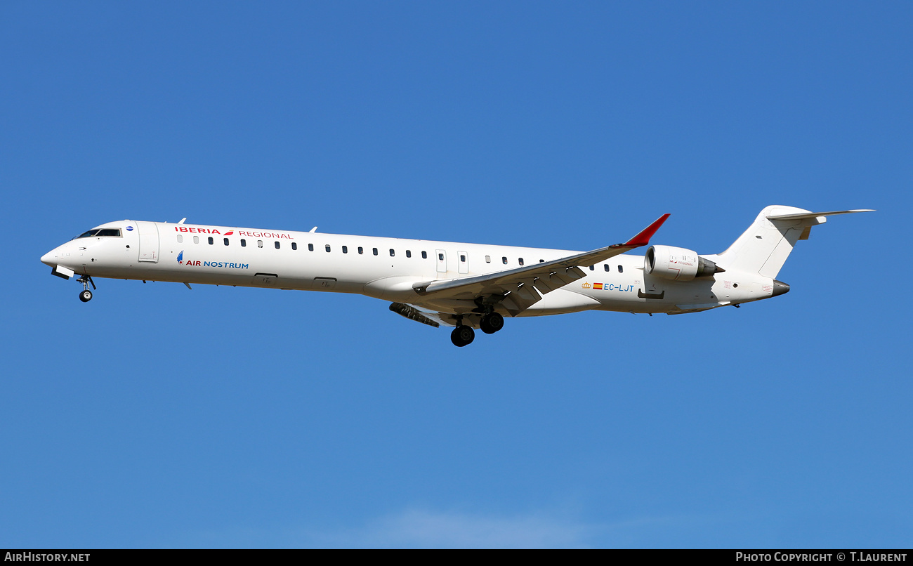 Aircraft Photo of EC-LJT | Bombardier CRJ-1000ER NG (CL-600-2E25) | Air Nostrum | AirHistory.net #489179