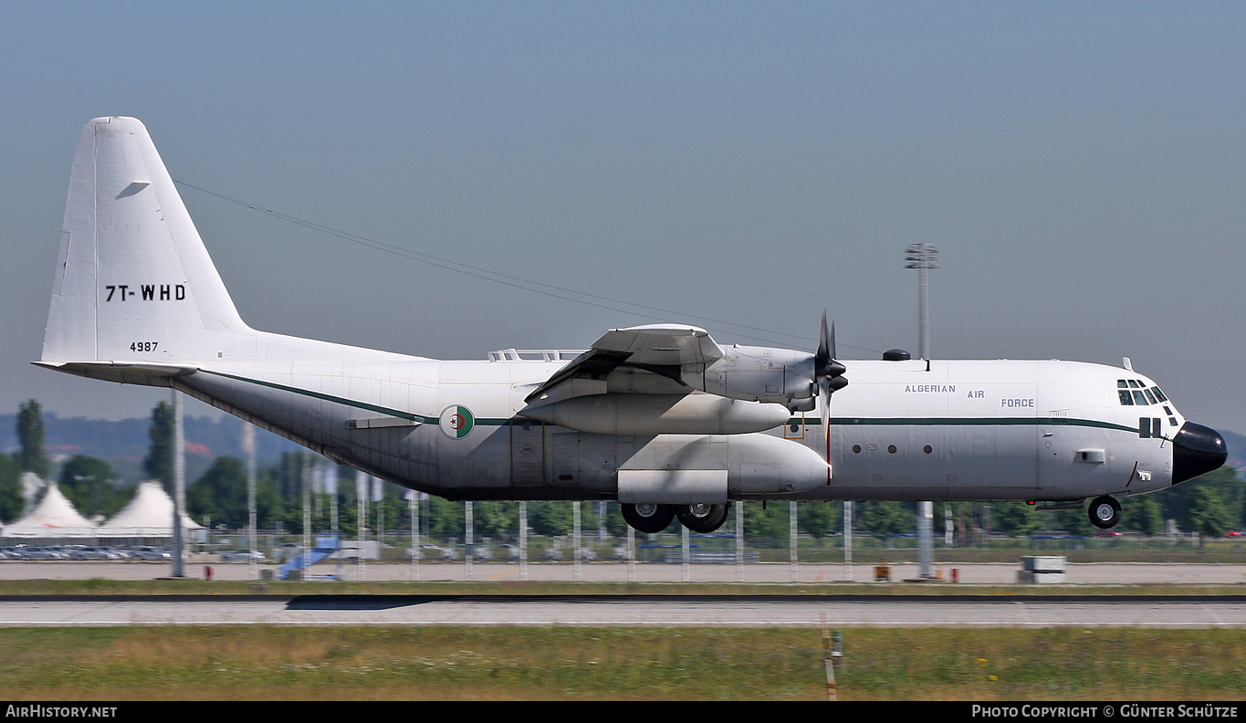 Aircraft Photo of 7T-WHD / 4987 | Lockheed C-130H-30 Hercules (L-382) | Algeria - Air Force | AirHistory.net #489205