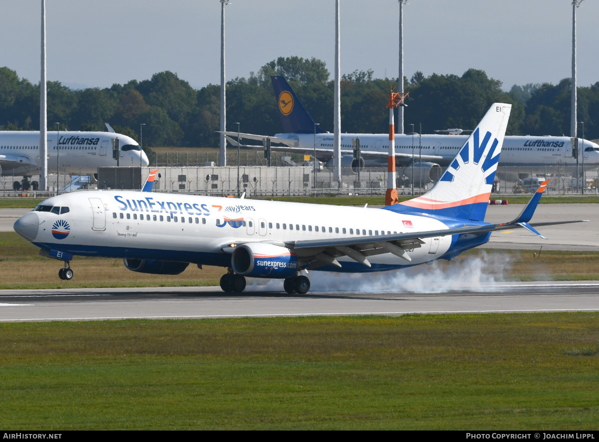 Aircraft Photo of TC-SEI | Boeing 737-8HC | SunExpress | AirHistory.net #489228