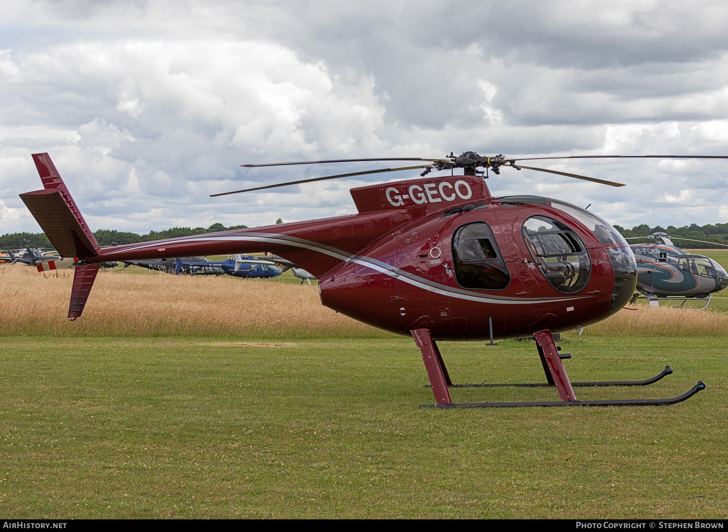 Aircraft Photo of G-GECO | Hughes 500C (369HS) | AirHistory.net #489231