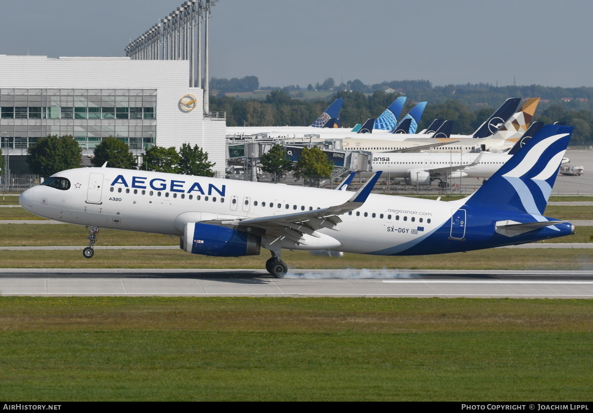 Aircraft Photo of SX-DGY | Airbus A320-232 | Aegean Airlines | AirHistory.net #489239