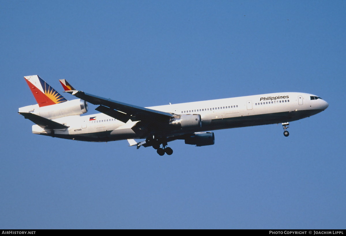 Aircraft Photo of N278WA | McDonnell Douglas MD-11/ER | Philippine Airlines | AirHistory.net #489258