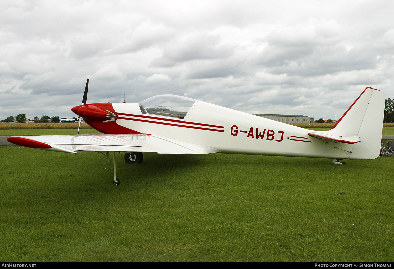 Aircraft Photo of G-AWBJ | Sportavia-Pützer Fournier RF-14D | AirHistory.net #489261