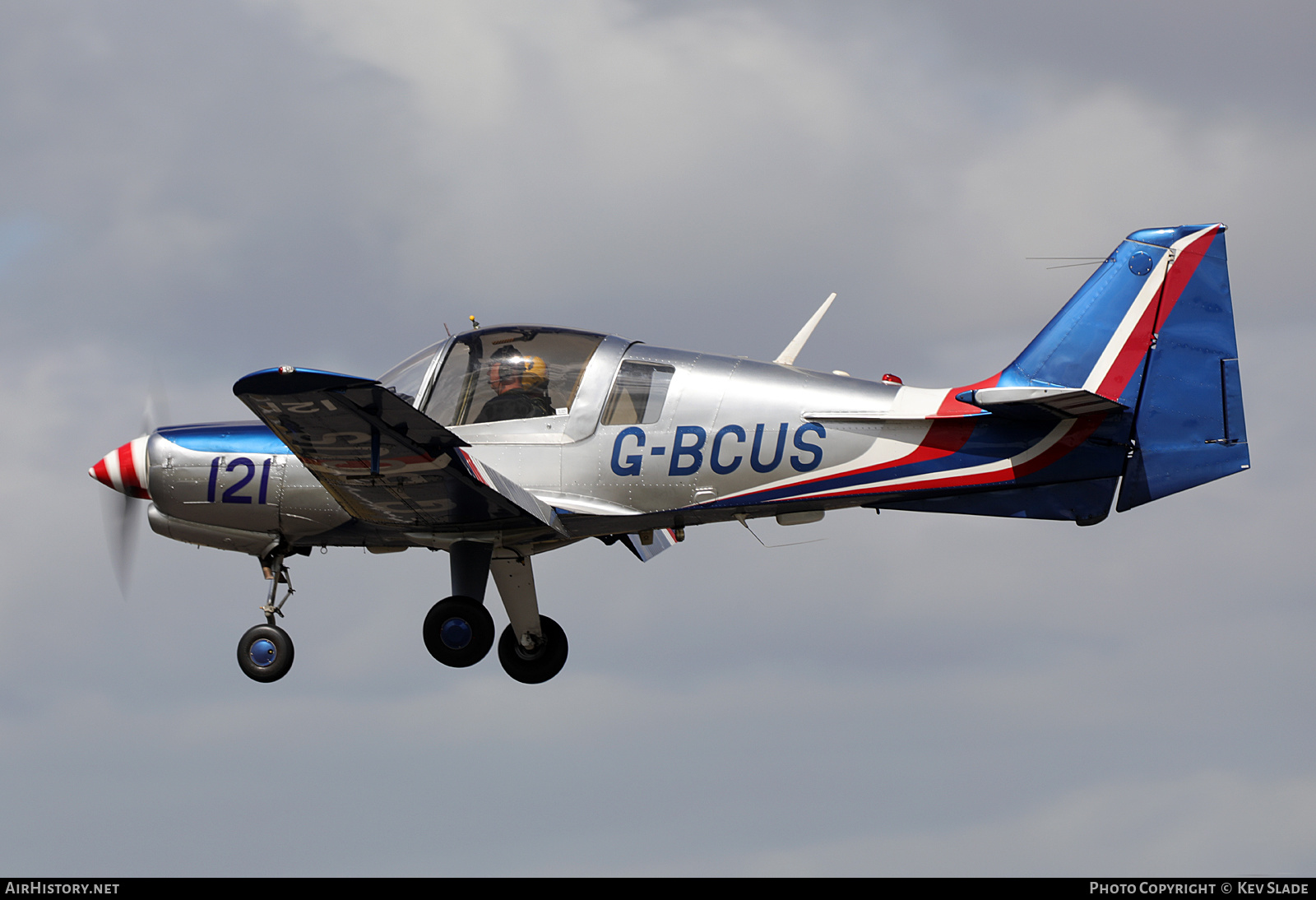 Aircraft Photo of G-BCUS | Scottish Aviation Bulldog 120 | AirHistory.net #489267