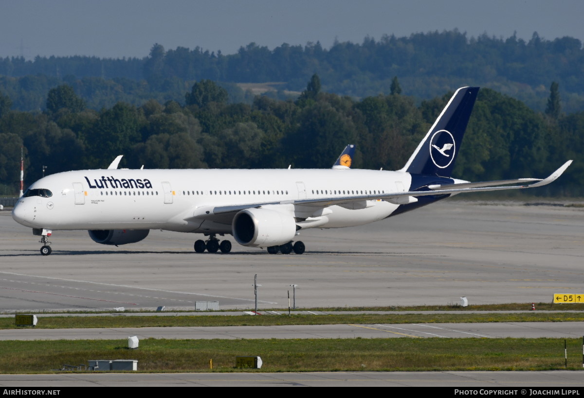 Aircraft Photo of D-AIVB | Airbus A350-941 | Lufthansa | AirHistory.net #489281