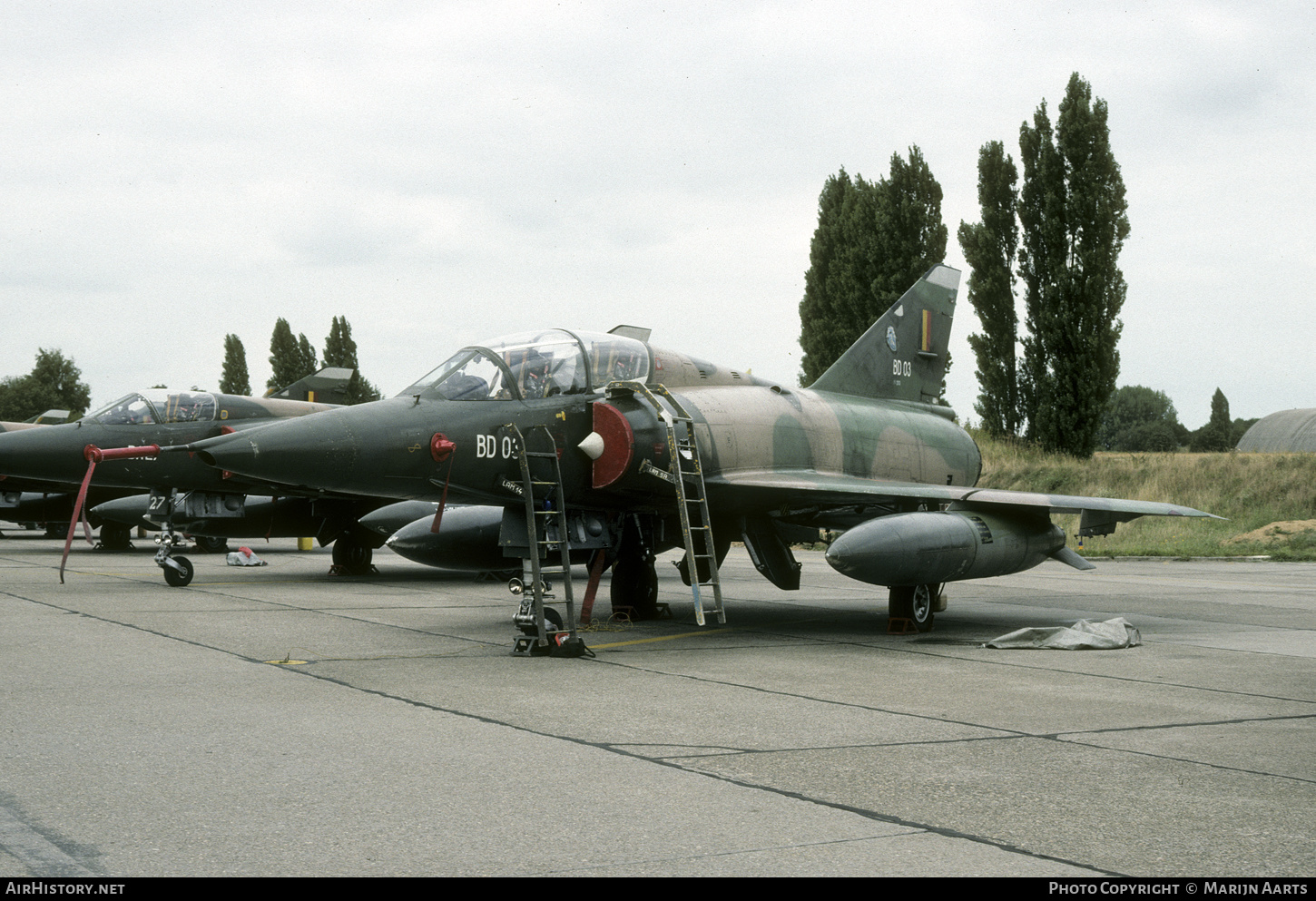 Aircraft Photo of BD03 | Dassault Mirage 5BD | Belgium - Air Force | AirHistory.net #489285