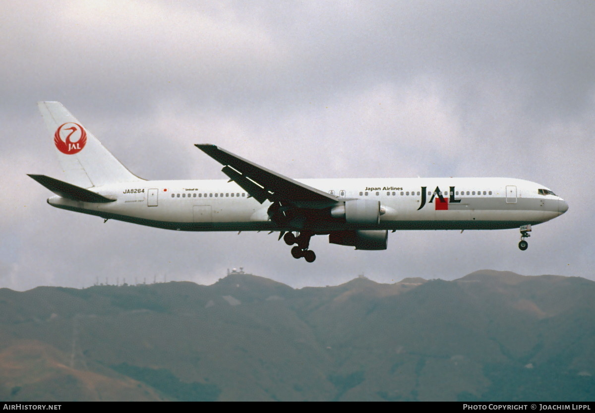 Aircraft Photo of JA8264 | Boeing 767-346 | Japan Airlines - JAL | AirHistory.net #489286