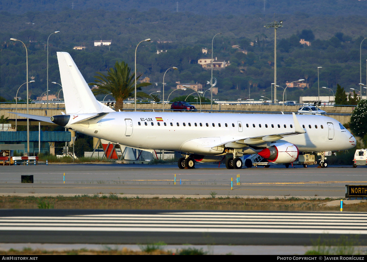 Aircraft Photo of EC-LEK | Embraer 195LR (ERJ-190-200LR) | AirHistory.net #489322