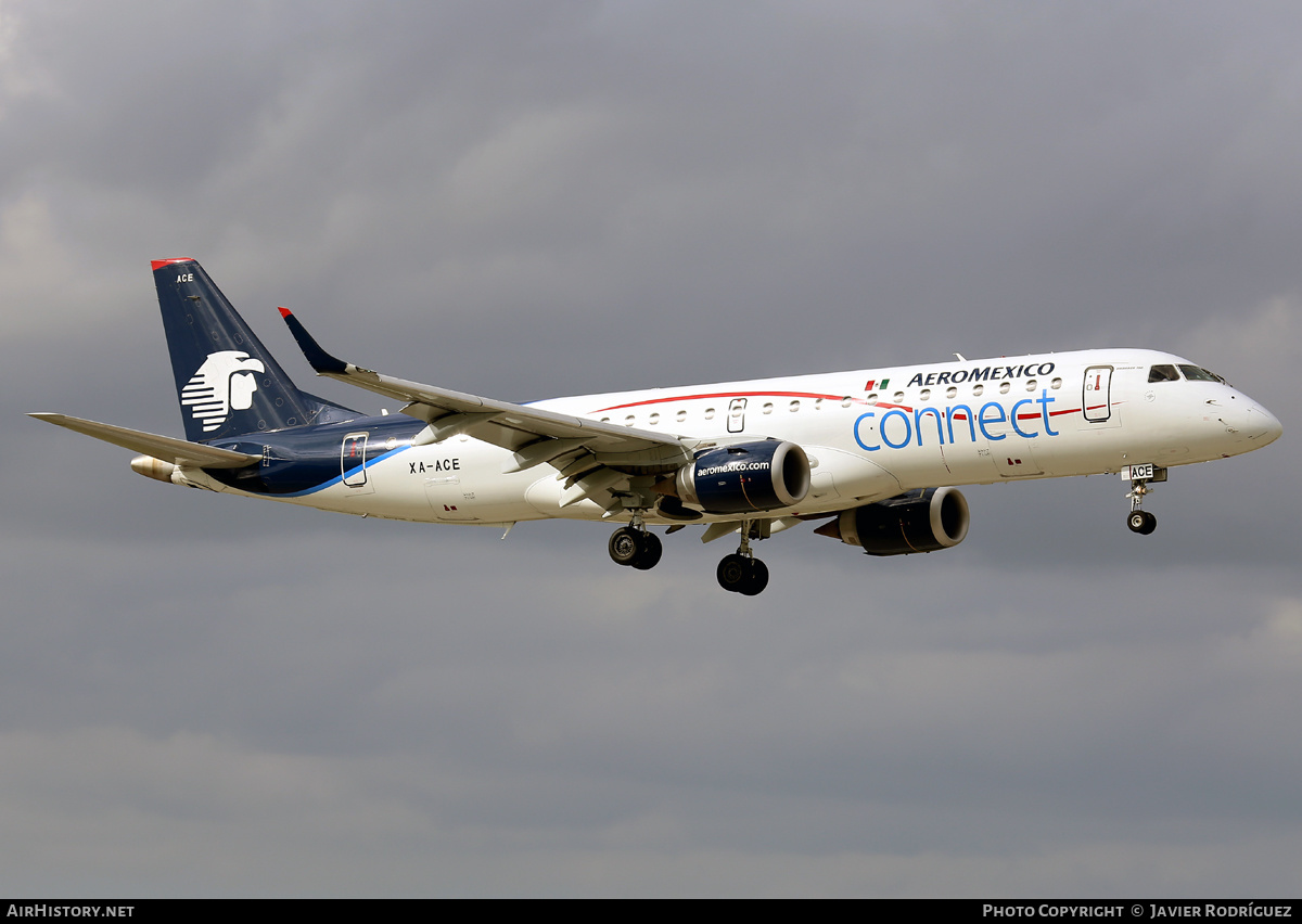 Aircraft Photo of XA-ACE | Embraer 190LR (ERJ-190-100LR) | AeroMéxico Connect | AirHistory.net #489326