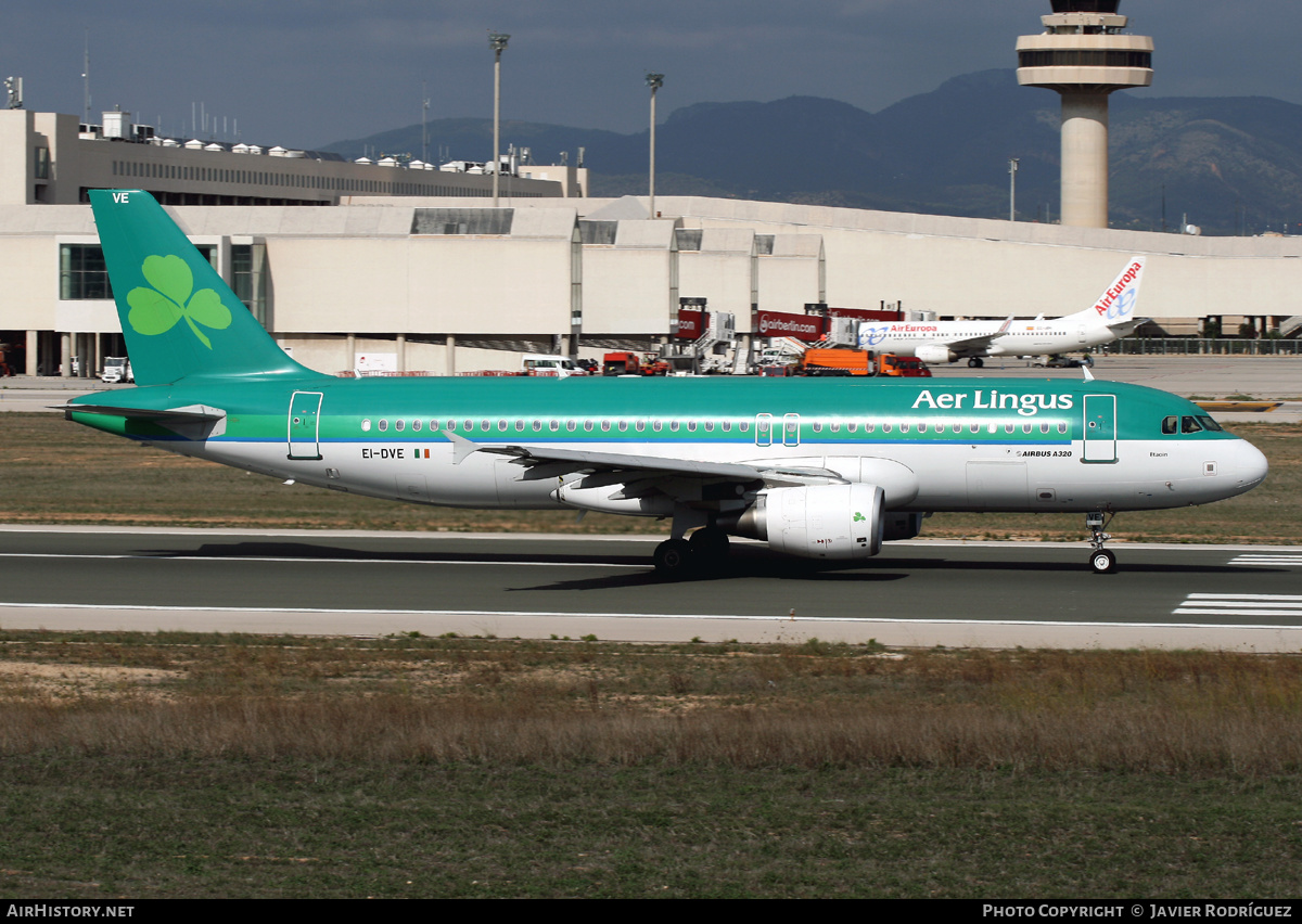 Aircraft Photo of EI-DVE | Airbus A320-214 | Aer Lingus | AirHistory.net #489330