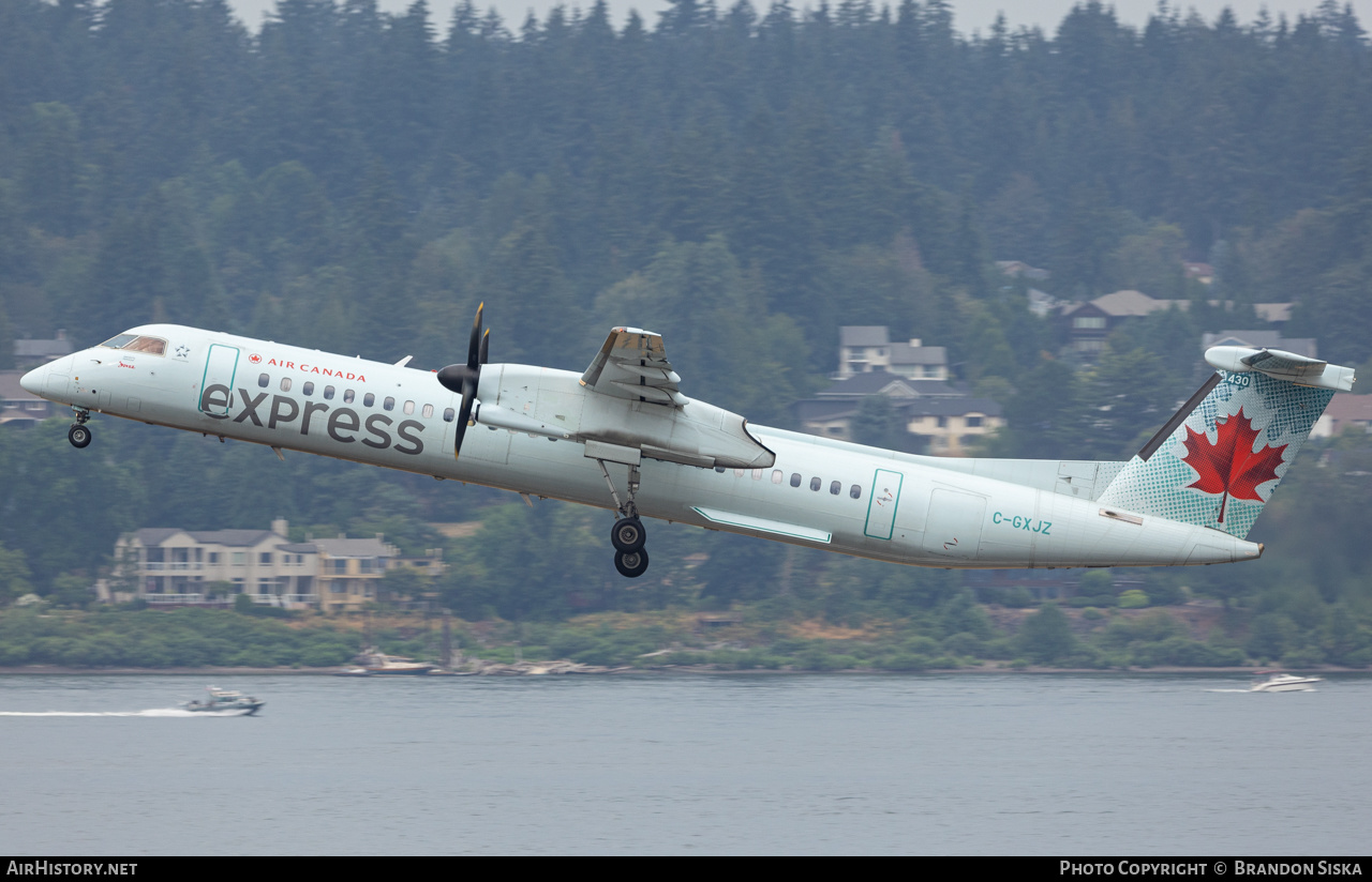 Aircraft Photo of C-GXJZ | Bombardier DHC-8-402 Dash 8 | Air Canada Express | AirHistory.net #489348