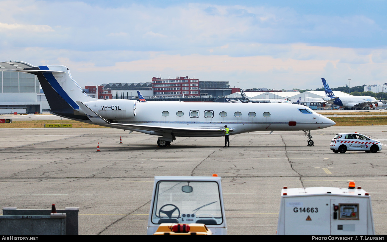 Aircraft Photo of VP-CYL | Gulfstream Aerospace G650ER (G-VI) | AirHistory.net #489349
