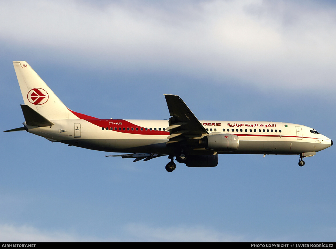 Aircraft Photo of 7T-VJN | Boeing 737-8D6 | Air Algérie | AirHistory.net #489353