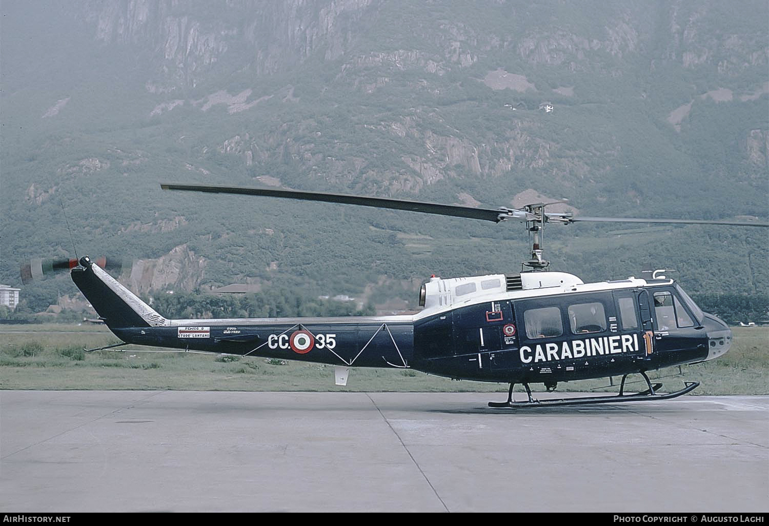 Aircraft Photo of MM80779 | Agusta AB-205A-1 | Italy - Carabinieri | AirHistory.net #489363
