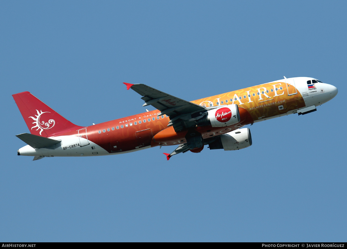 Aircraft Photo of RP-C8974 | Airbus A320-216 | AirAsia | AirHistory.net #489365