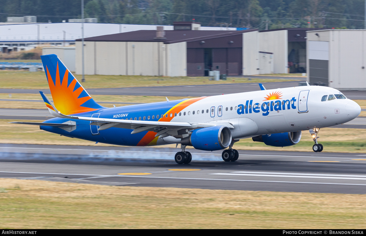 Aircraft Photo of N205NV | Airbus A320-214 | Allegiant Air | AirHistory.net #489368