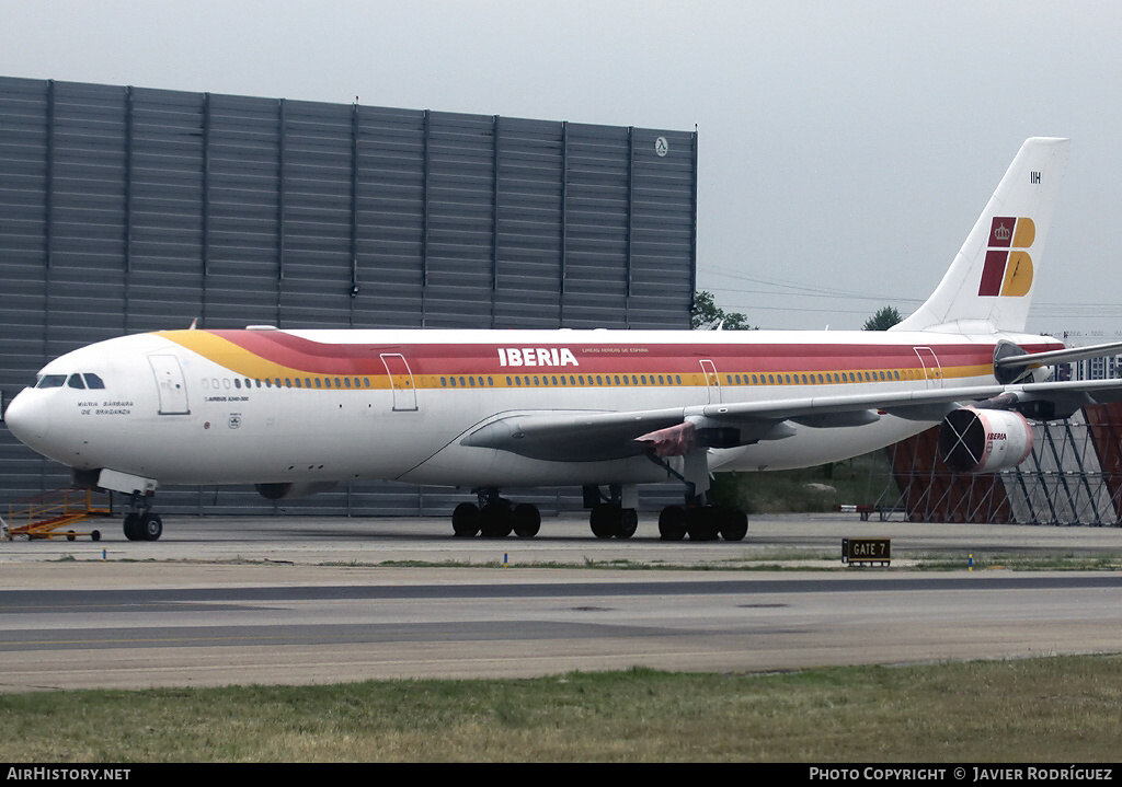 Aircraft Photo of EC-IIH | Airbus A340-313X | Iberia | AirHistory.net #489373
