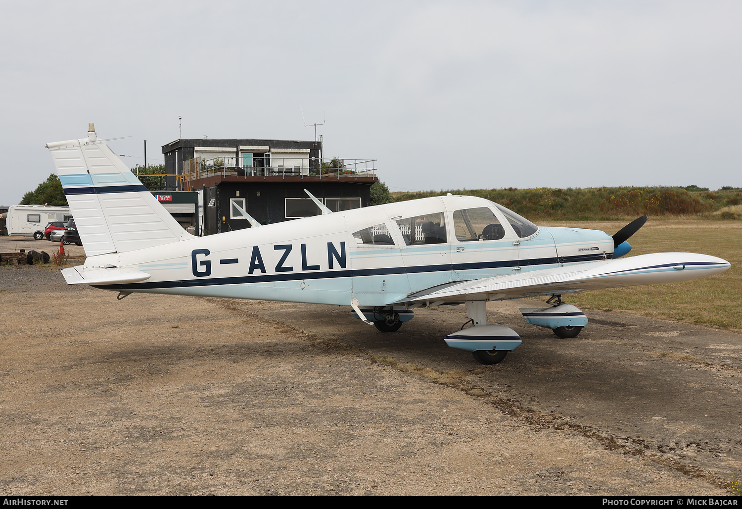 Aircraft Photo of G-AZLN | Piper PA-28-180 Cherokee F | AirHistory.net #489381