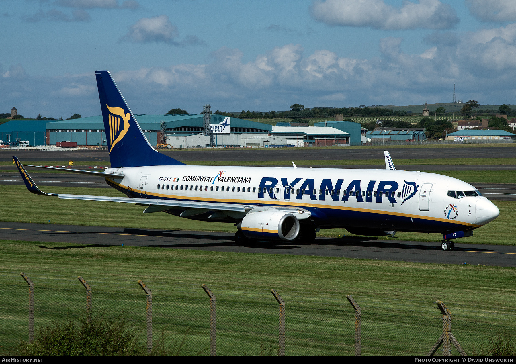 Aircraft Photo of EI-EFT | Boeing 737-8AS | Ryanair | AirHistory.net #489392