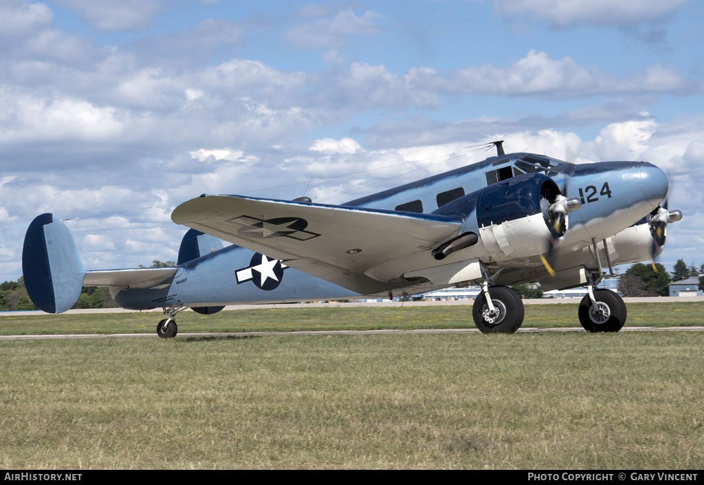 Aircraft Photo of N4207 | Beech RC-45J Expeditor | USA - Navy | AirHistory.net #489395