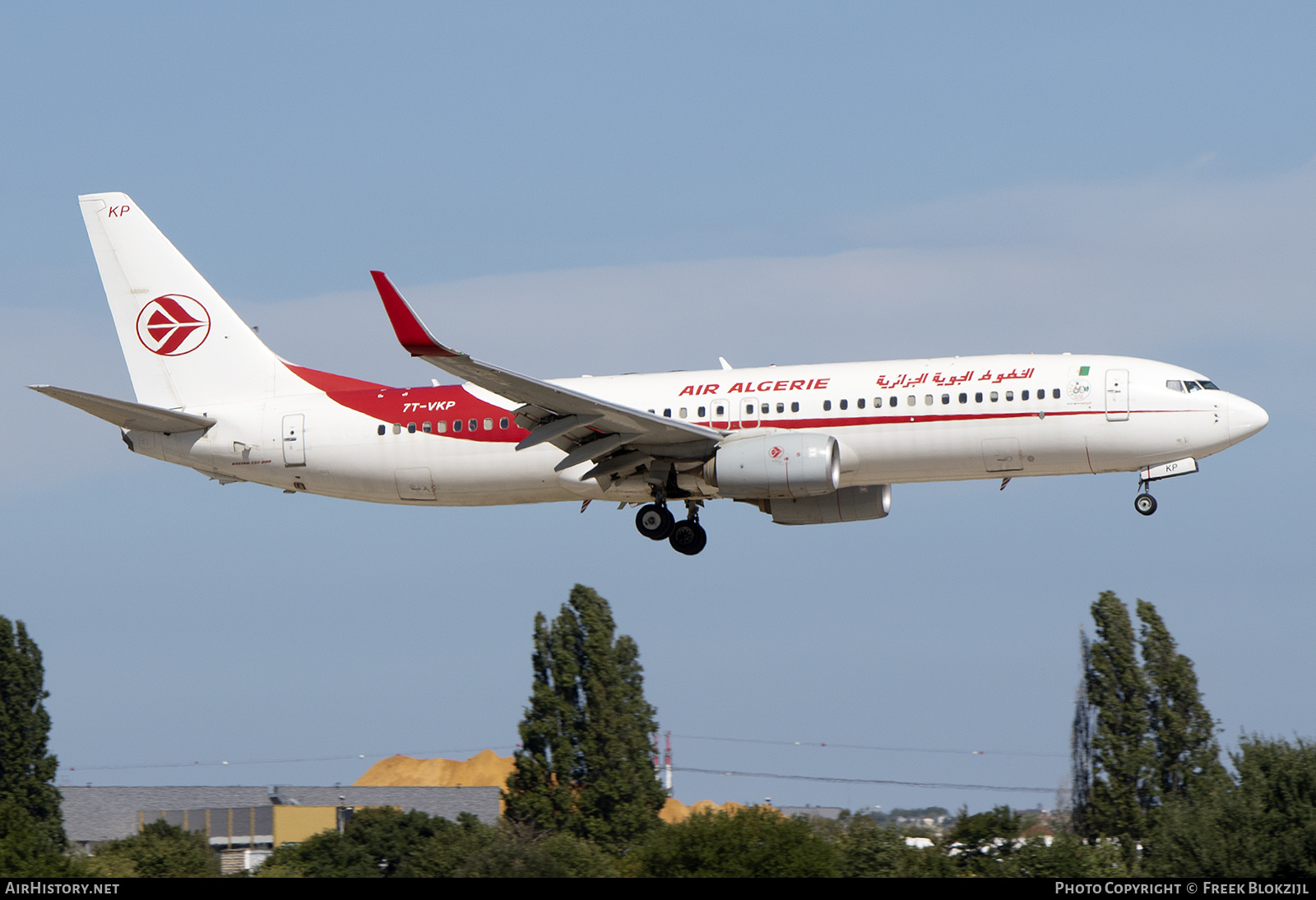 Aircraft Photo of 7T-VKP | Boeing 737-800 | Air Algérie | AirHistory.net #489431