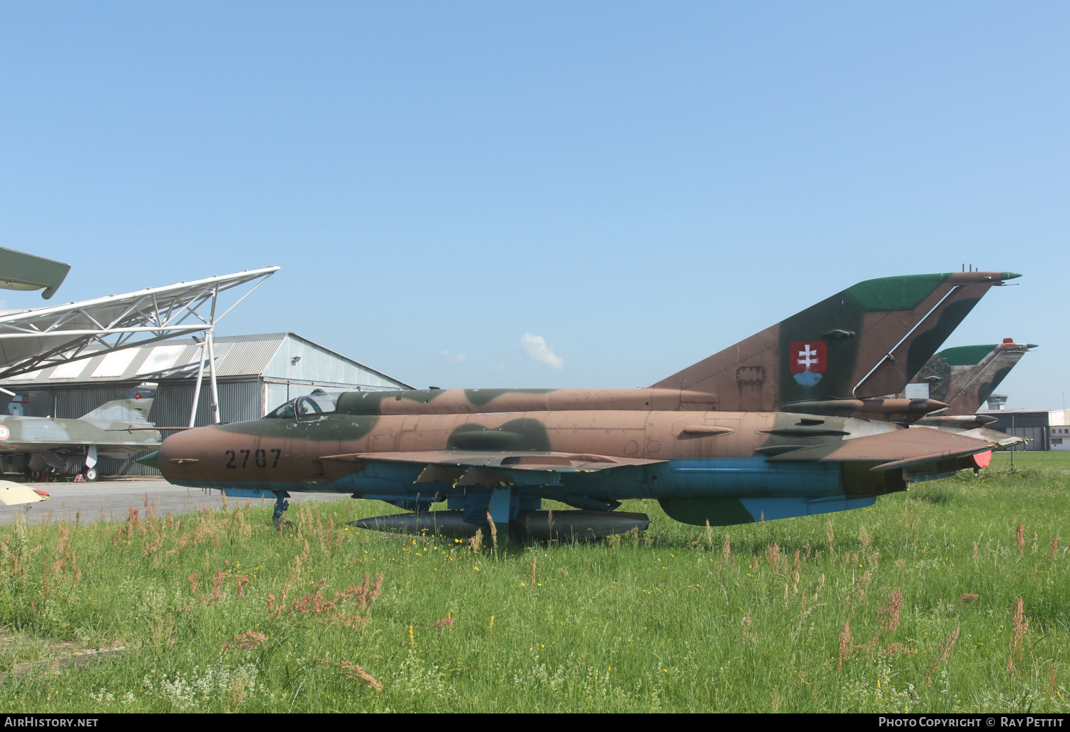 Aircraft Photo of 2707 | Mikoyan-Gurevich MiG-21MA | Slovakia - Air Force | AirHistory.net #489442