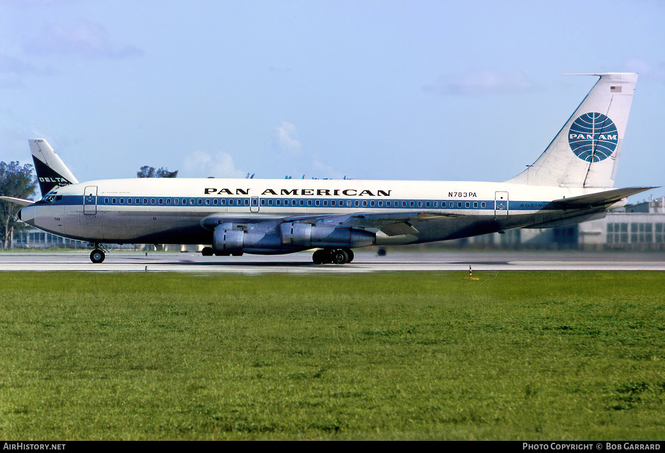 Aircraft Photo of N783PA | Boeing 720-030B | Pan American World Airways - Pan Am | AirHistory.net #489445
