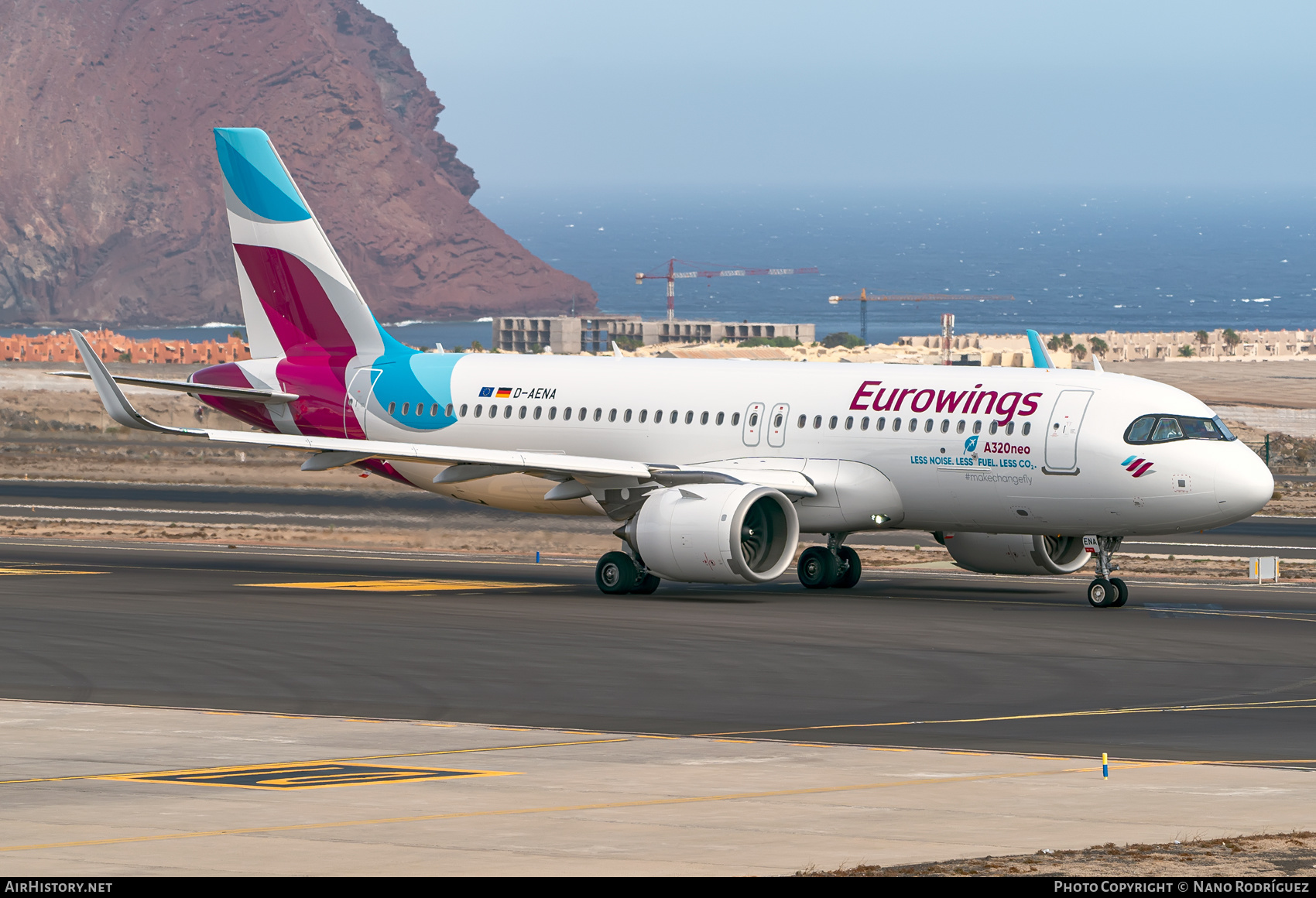 Aircraft Photo of D-AENA | Airbus A320-251N | Eurowings | AirHistory.net #489450