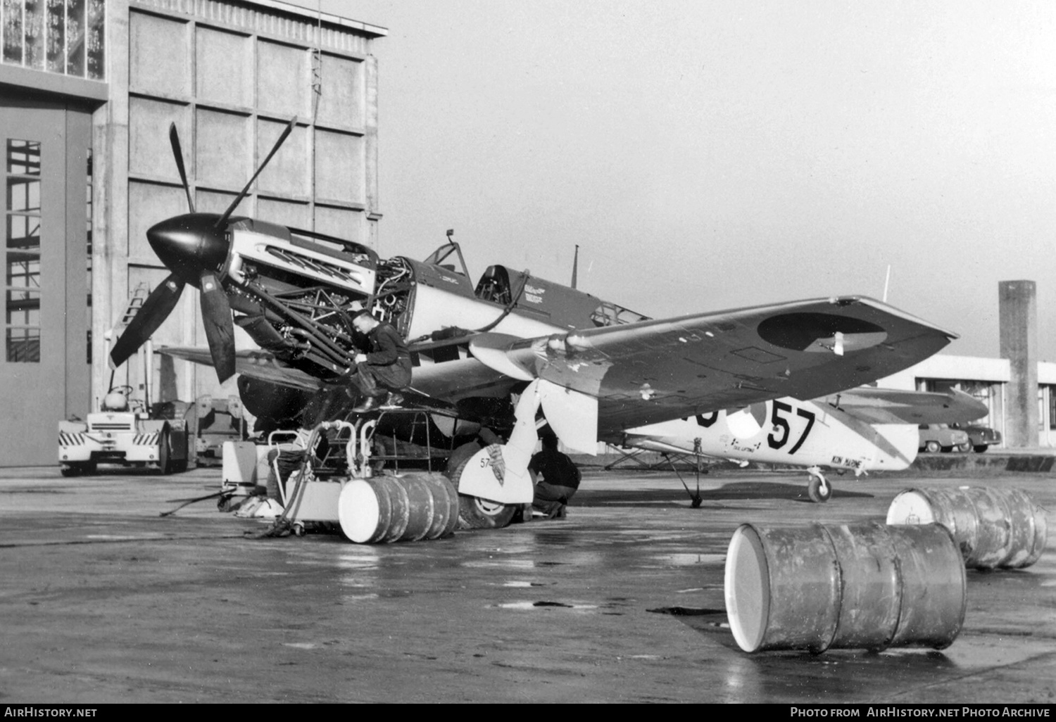 Aircraft Photo of 16-57 | Fairey Firefly FR4 | Netherlands - Navy | AirHistory.net #489456