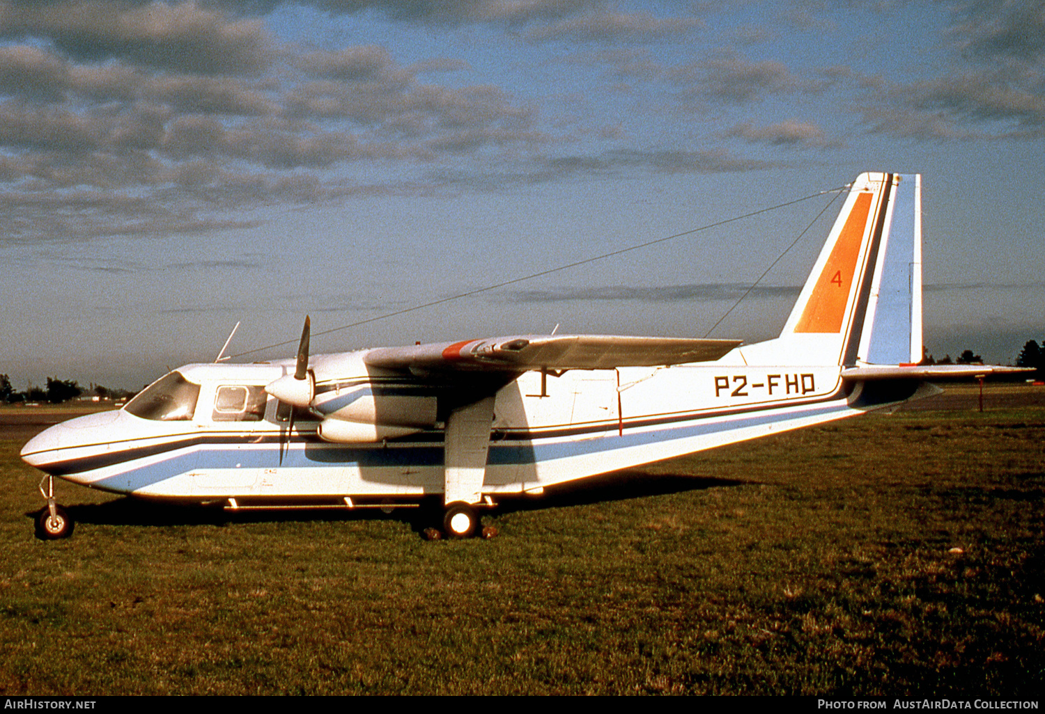 Aircraft Photo of P2-FHO | Britten-Norman BN-2A-9 Islander | AirHistory.net #489460