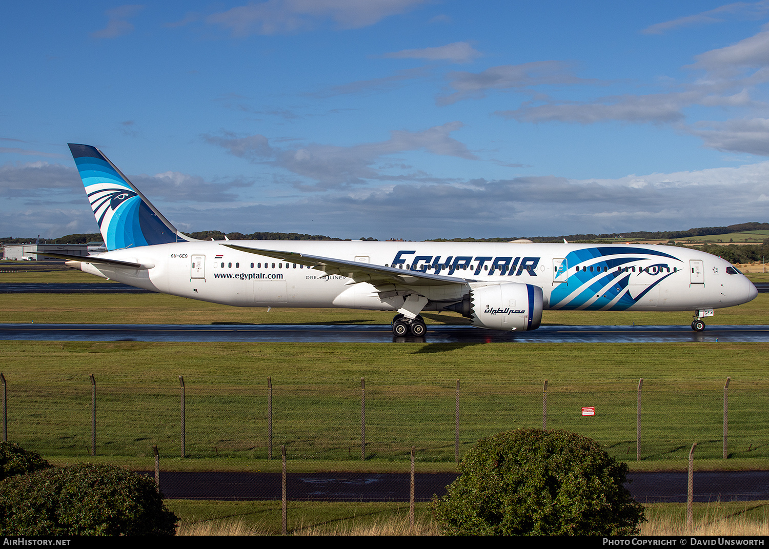 Aircraft Photo of SU-GES | Boeing 787-9 Dreamliner | EgyptAir | AirHistory.net #489499