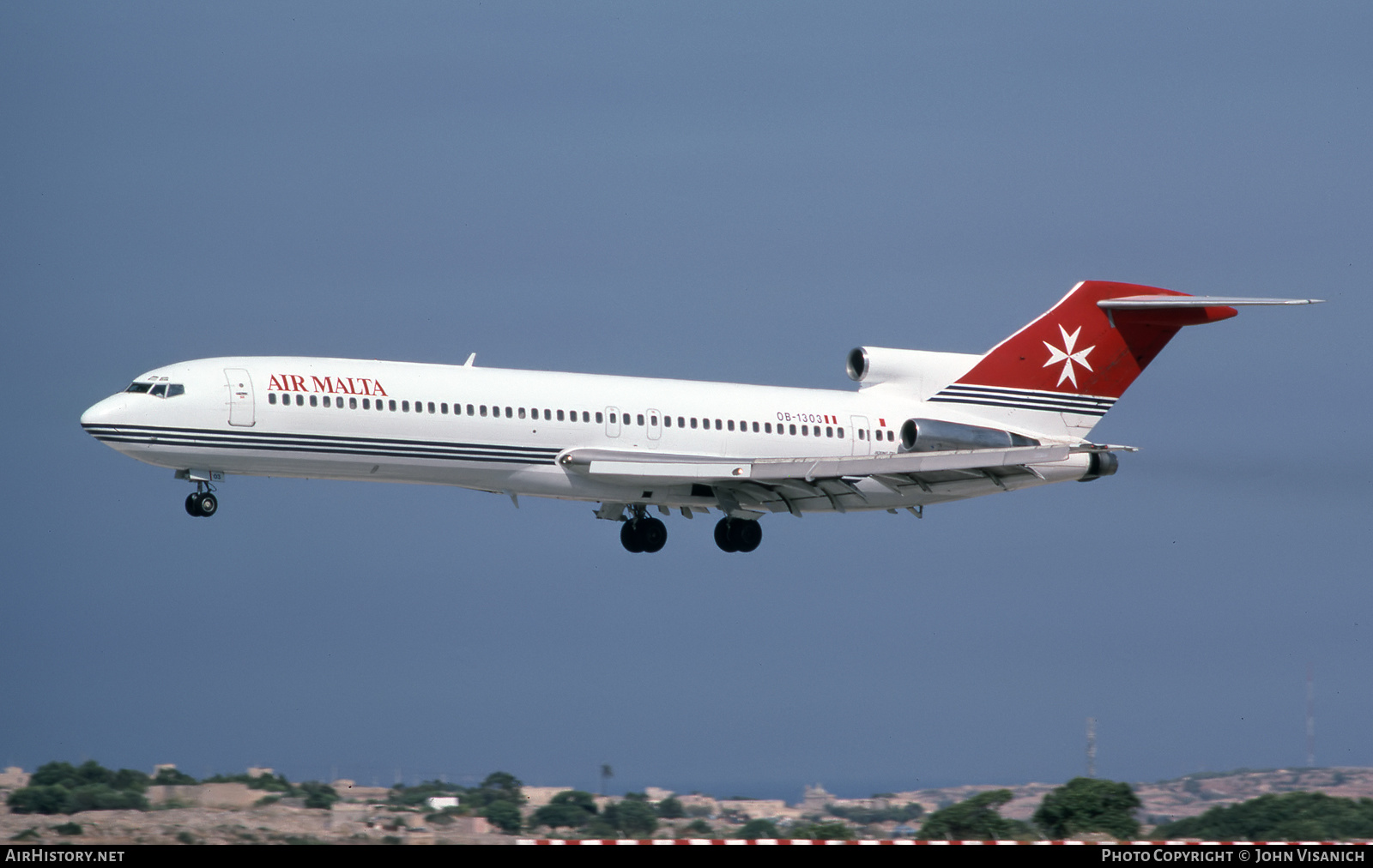 Aircraft Photo of OB-1303 | Boeing 727-247 | Air Malta | AirHistory.net #489500