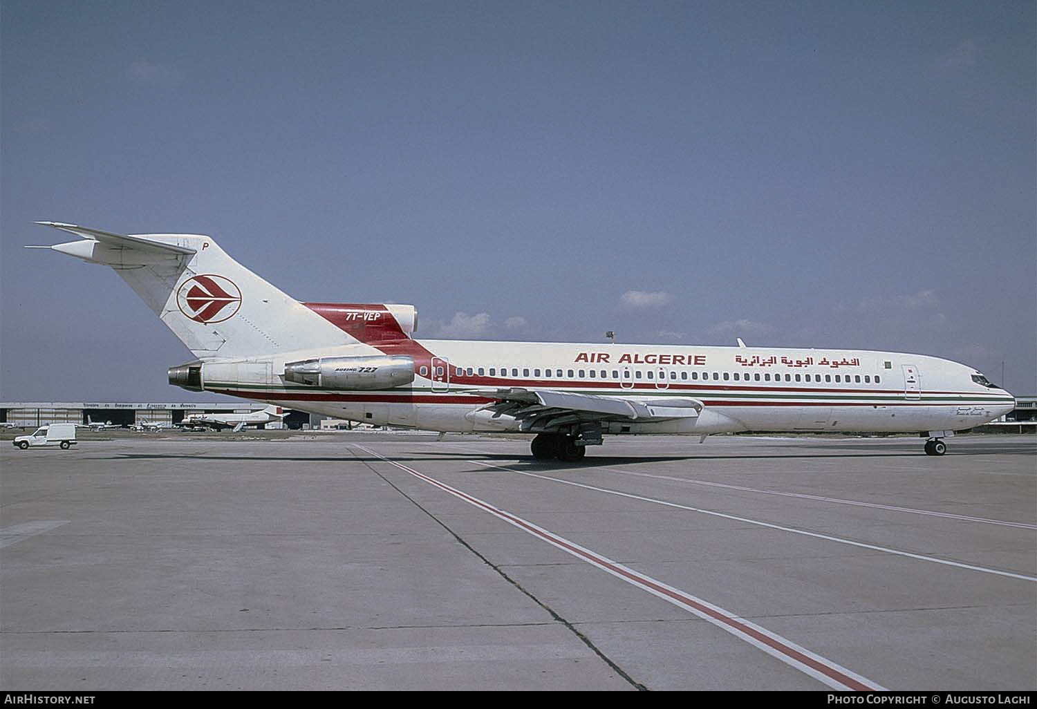 Aircraft Photo of 7T-VEP | Boeing 727-2D6/Adv | Air Algérie | AirHistory.net #489506