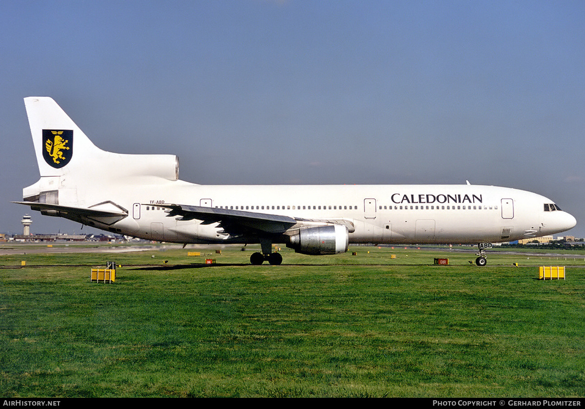 Aircraft Photo of TF-ABD | Lockheed L-1011-385-1-15 TriStar 100 | Caledonian Airways | AirHistory.net #489513