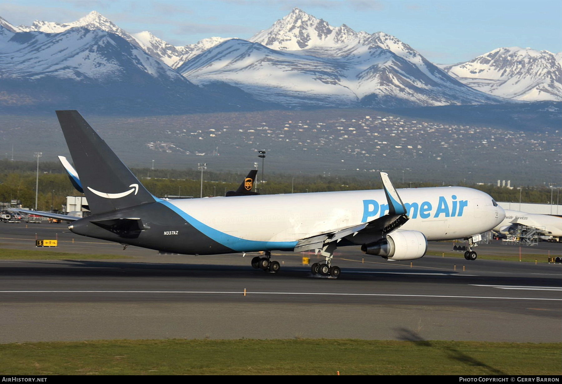 Aircraft Photo of N337AZ | Boeing 767-323/ER(BDSF) | Prime Air | AirHistory.net #489540