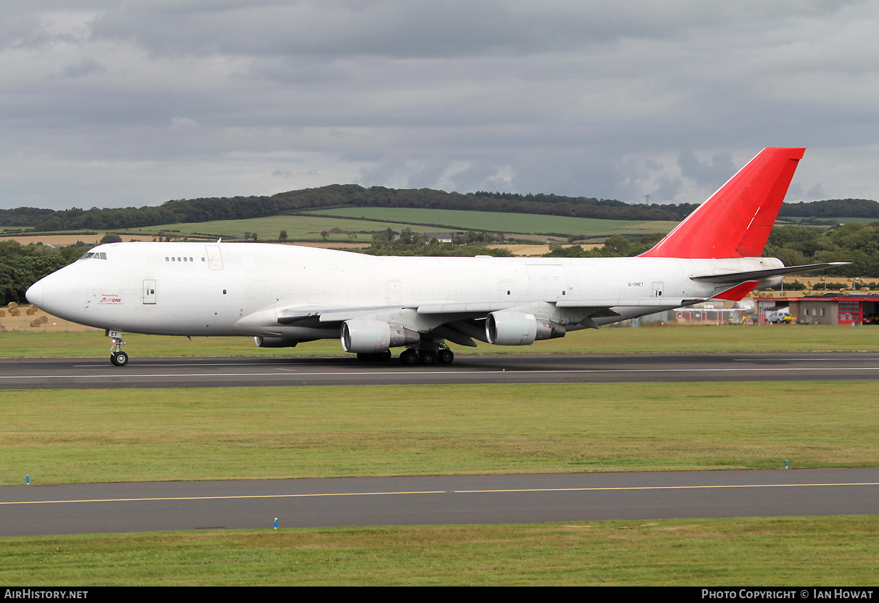 Aircraft Photo of G-UNET | Boeing 747-433(BDSF) | One Air | AirHistory.net #489546