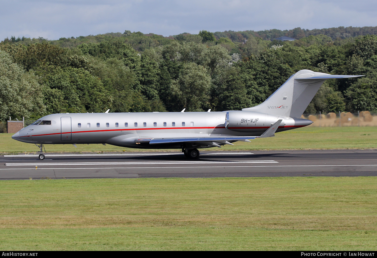 Aircraft Photo of 9H-VJF | Bombardier Global 6000 (BD-700-1A10) | VistaJet | AirHistory.net #489551