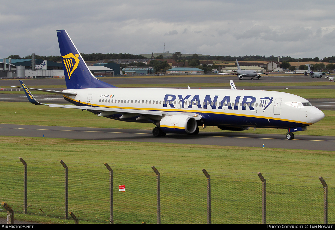 Aircraft Photo of EI-EBV | Boeing 737-8AS | Ryanair | AirHistory.net #489552