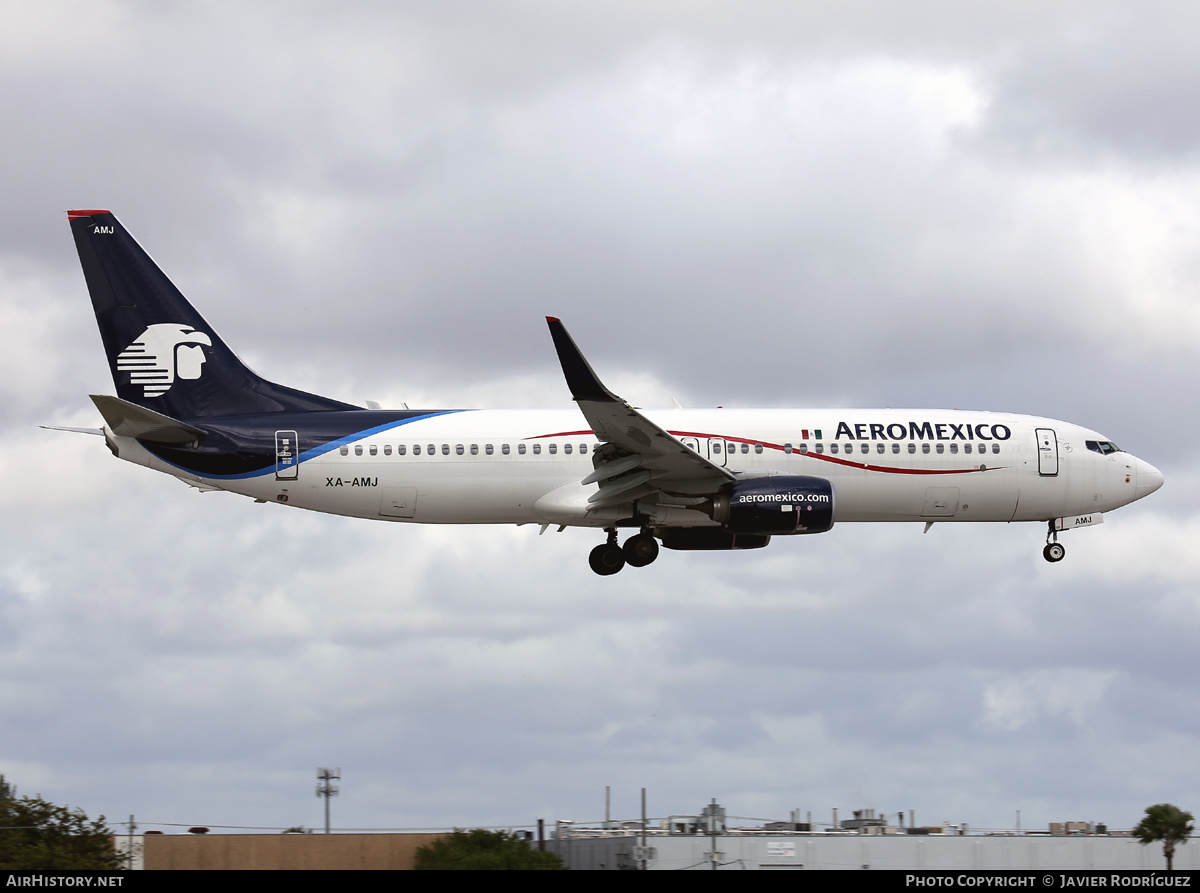 Aircraft Photo of XA-AMJ | Boeing 737-852 | AeroMéxico | AirHistory.net #489554