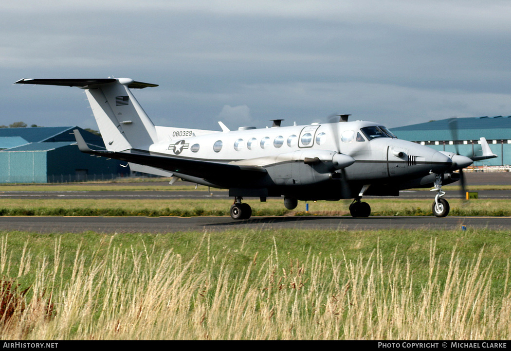 Aircraft Photo of 08-0329 / 080329 | Hawker Beechcraft MC-12W Liberty (350ER) | USA - Air Force | AirHistory.net #489556