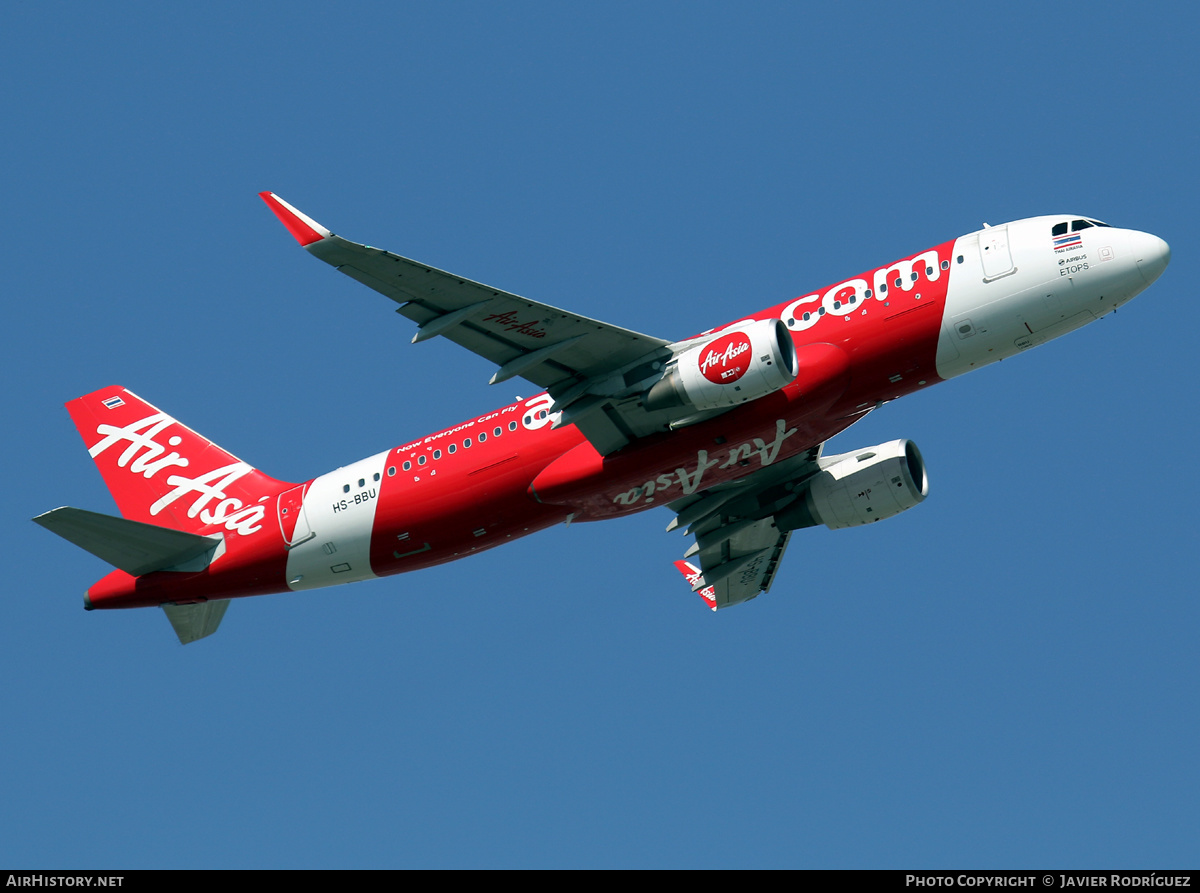 Aircraft Photo of HS-BBU | Airbus A320-216 | AirAsia | AirHistory.net #489560