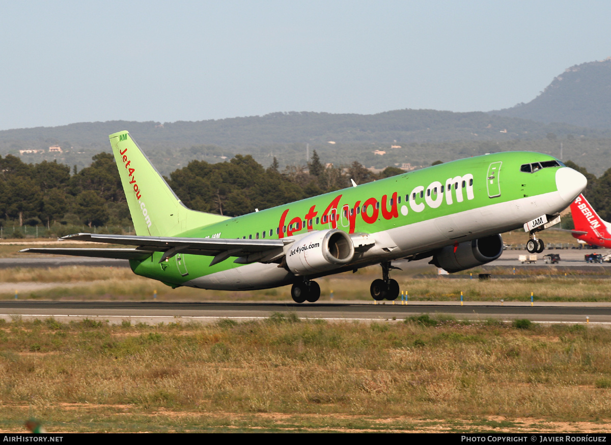 Aircraft Photo of OO-JAM | Boeing 737-46J | Jet4you | AirHistory.net #489562