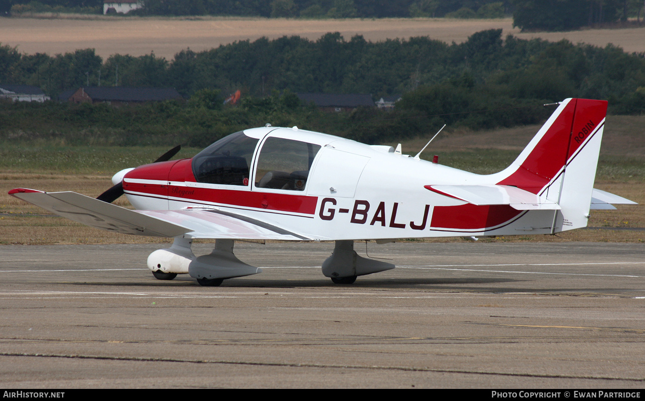Aircraft Photo of G-BALJ | Robin DR-400-180 | AirHistory.net #489570