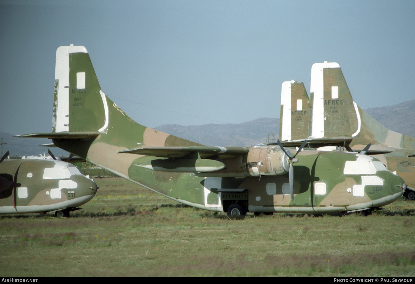 Aircraft Photo of 54-607 / 40607 | Fairchild C-123K Provider | USA - Air Force | AirHistory.net #489578
