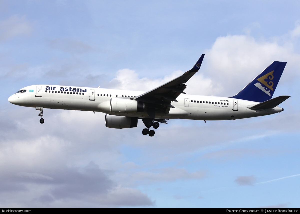 Aircraft Photo of P4-GAS | Boeing 757-2G5 | Air Astana | AirHistory.net #489583