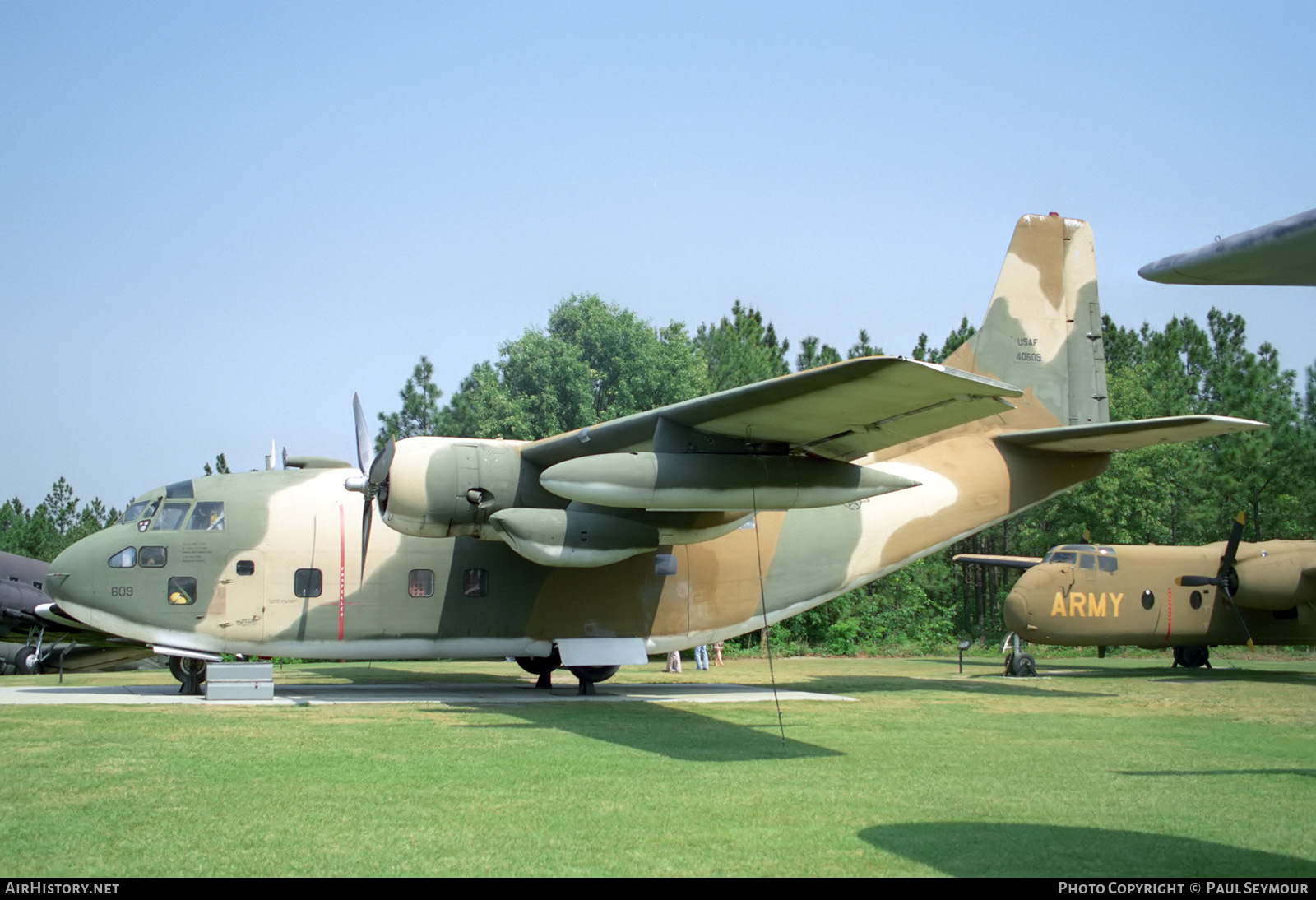 Aircraft Photo of 54-609 / 40609 | Fairchild C-123K Provider | USA - Air Force | AirHistory.net #489605