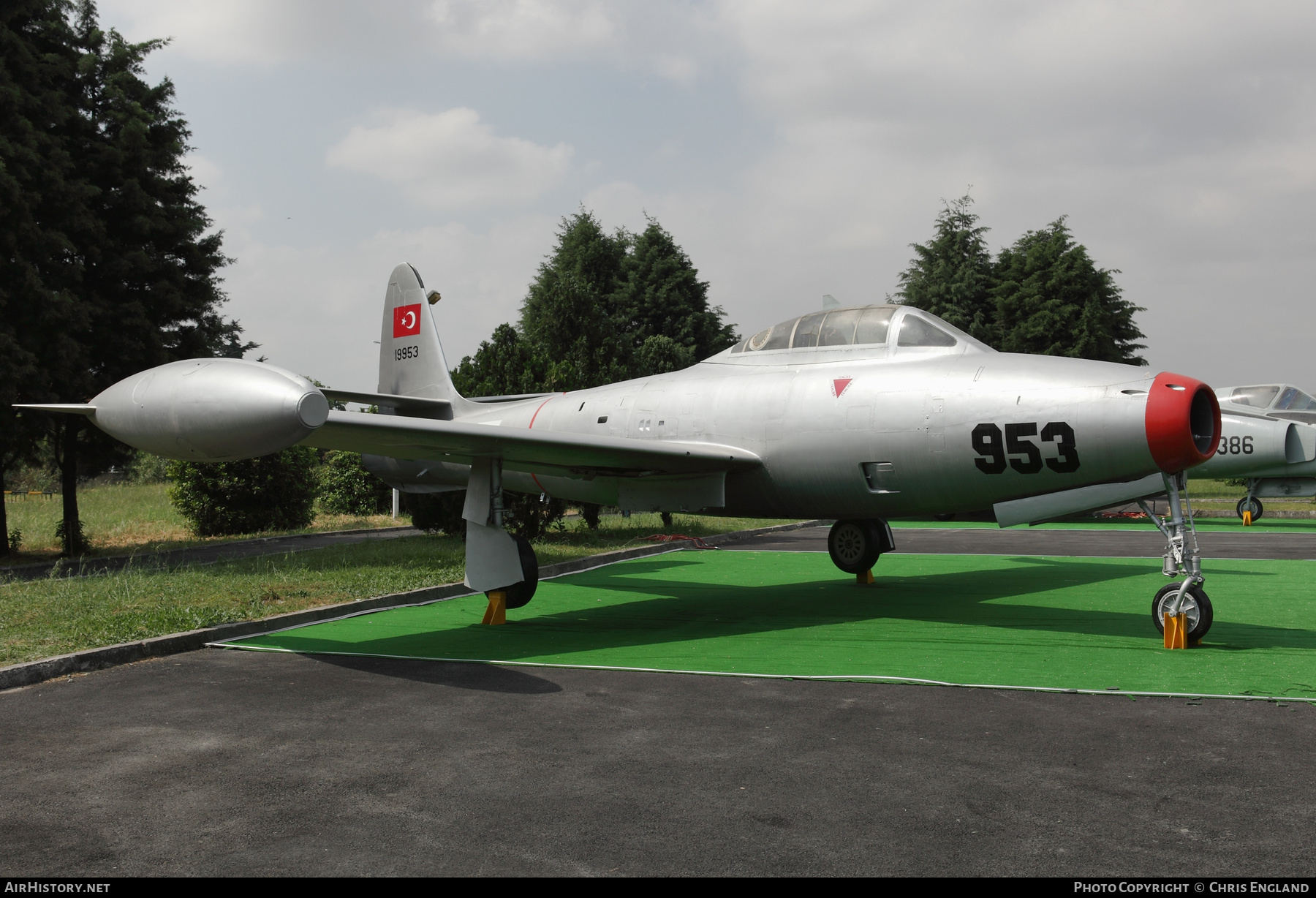 Aircraft Photo of 19953 | Republic F-84G Thunderjet | Turkey - Air Force | AirHistory.net #489615